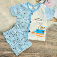 ราคา sale 2 อัพเดทลายใหม่ ชุดแขนสั้นแรกเกิด 3เดือน little home baby cotton 100 (22024104264)