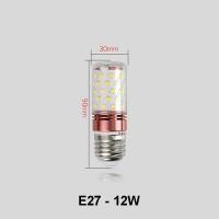 ราคา โคมไฟ LED ข้าวโพด E14 E27 12W 16W 220V แข็งแรง3000K 4000K 6000K E27 E14ขั้วหลอดไฟไฟฉุกเฉินบ้าน (20992297710)