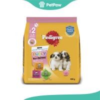 ราคา Pedigree Mini Puppy อาหารสุนัขชนิดเม็ด สูตรลูกสุนัขพันธ์ุเล็ก รสนม 400g (21708588979)