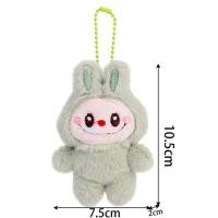 ราคา พวงกุญแจตุ๊กตาอะนิเมะ Labubu สำหรับกุญแจรถกล่องทึบของเล่นตุ๊กตามอนสเตอร์กระต่าย Labubu อุปกรณ์เสริมพวงกุญแจอนิเมะพวงกุญแจกระเป๋าเครื่องประดับ (22200460113)