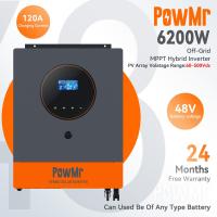 ราคา PowMr 6 2KW ไฮบริดอินเวอร์เตอร์พลังงานแสงอาทิตย์ ไฮบริดออน ออฟกริด MPPT ไฮบริดอินเวอร์เตอร์ 48V 500VDC Off On Grid Hybrid Solar Inverter อินเวอร์เตอร์ไฮบริด (22057563804)