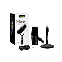 ราคา MV7 Podcast Kit Podcast Microphone with Gator Desktop Microphone Stand ไมค์สำหรับบันทึกเสียง งาน Podcast และ Streaming พร้อมขาตั้ง Gator แบบ Desktop (22093123012)