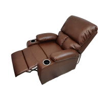 ราคา Recliner Relax หุ้มหนังสังเคราะห์เกรดA พร้อมที่วางแก้วอย่างดี มี 2สี เก้าอี้โซฟา เก้าอี้อเนกประสงค์ เก้าปรับเอนนอนได้ เก้าอี้หนัง (22096698933)