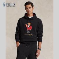 ราคา Polo Ralph Lauren เสื้อฮู้ดดี้ผู้ชาย Lunar New Year Polo Bear Fleece Hoodie รุ่น MNPOKNI16823378 สีดำ (21283525802)
