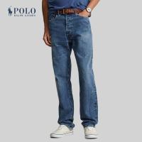 ราคา Polo Ralph Lauren กางเกงยีนส์ผู้ชาย Vintage Classic Fit Distressed Jean รุ่น MNPODNM10920302 สีฟ้า (21398141169)