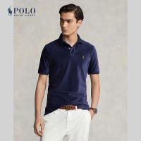 ราคา Polo Ralph Lauren เสื้อโปโลผู้ชาย Polo Classic Fit Knit Corduroy Polo Shirt รุ่น MNPOKNI1N822424 สีฟ้า (20758079003)