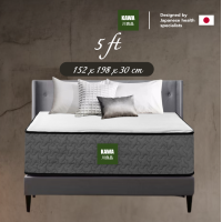 ราคา Kawa ที่นอนสปริงเสริมยางพารา หนา 12 นิ้ว รุ่น Knida หนานุ่มเด้ง ยืดหยุ่นดี รองรับสรีระร่างกาย ขนาด 3 5 5 6 ฟุต (22108407899)