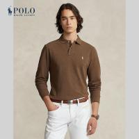 ราคา Polo Ralph Lauren เสื้อโปโลผู้ชาย Custom Slim Long Sleeve Polo รุ่น MNPOKNI16823469 สีน้ำตาล (21397151924)