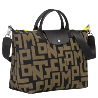 ราคา Limited Edition Longchamp LGP Series สายคล้องไหล่กระเป๋าสะพายข้าง S ขนาดกระเป๋าเที่ยวสะพายคาดตัว Made In France (5069764585)