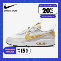ราคา Nike Womens Air Max 90 Futura Shoes White ไนกี้ รองเท้าผู้หญิง Air Max 90 Futura สีขาว (21340501971)