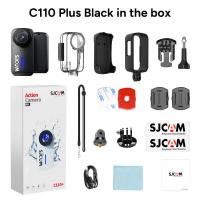 ราคา กล้องบันทึกการขับขี่รถจักรยานยนต์ SJCAM C110 Plus กล้องแอ็คชั่นขนาดเล็ก4K กล้องบันทึกวิดีโอการมองเห็นได้ในเวลากลางคืน360 Vlog กันน้ำเว็บแคมสำหรับกีฬา (22182348879)