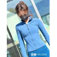 ราคา เสื้อแจ็คเก็ต Lululemon Nulu รุ่น Cropped Define โยคะกีฬาคอสั้นแจ็คเก็ตด้าย (18867340677)