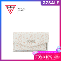 ราคา GUESS กระเป๋า รุ่น MM925551 NIKO SLG SLIM CLUTCH สีขาว (22190960400)