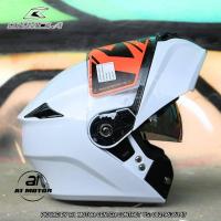 ราคา หมวกกันน็อคเต็มใบยกคาง New 2024 Bilmolaรุ่น Explorer Flip up หมวกกันน็อคเต็มใบ ยกคางได้ แว่น2 ชั้น ถอดซักได้ รองรับการติดตั้งบลูทูธ (15143642030)