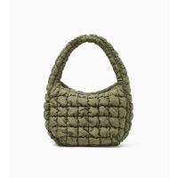 ราคา สีแดง sale 2090 ของแท้พร้อมส่ง cos bag กระเป๋า Cos mini quilted bag diamond shoulder bag (21967412711)