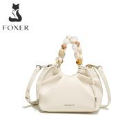 ราคา กระเป๋า FOXER สำหรับผู้หญิงกระเป๋าผู้หญิงสะพายพาดลำตัวกระเป๋าสะพายไหล่แบรนด์ดั้งเดิม (22063980082)