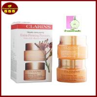 ราคา CLARINS Travel Exclusive Extra Firming Partners Day Cream 50ml Night Cream 50ml คลาแรงก์ เซ็ตพิเศษคู่ ครีม บำรุงผิวหน้า เดย์ครีม 50มล ไนท์ครีม 50มล (22183276747)