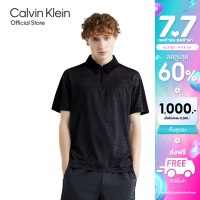 ราคา CALVIN KLEIN เสื้อโปโลแขนสั้นผู้ชาย Sport Polo ทรง Regular รุ่น 4MS4K176 001 สีดำ (21727983346)