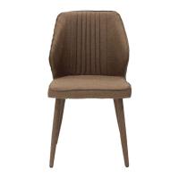Koncept Furniture เก้าอี้ไม้เบาะผ้า สีน้ำตาล รุ่น LACOAST