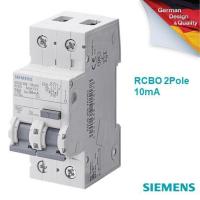 ราคา HOT SIEMENS Breaker ซีเมนส์ เบรกเกอร์ RCBO 2P 10mA กันไฟดูด ไฟรั่ว ไฟเกิน ไฟช็อต ส่งด่วน เบรก เกอร์ กัน ดูด เบรก เกอร์ ไฟ บ้าน เบรก เกอร์ 3 เฟส เซฟตี้ เบรก เกอร์ (18674791547)