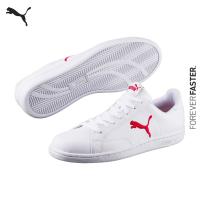 ราคา PUMA BASICS รองเท้ากีฬา Smash Cat Leather สีขาว FTW 36294501 (17389258221)