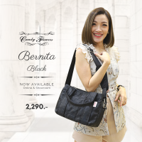 ราคา Candy Flowers กระเป๋าถือทรงช็อปปิ้ง รุ่น Bernita S มีสายสะพายยาว อเนกประสงค์ สไตล์เกาหลี ญี่ปุ่น (20878174390)