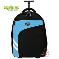 ราคา BagsMarket กระเป๋าเดินทาง Romar Polo กระเป๋า กระเป๋าเป้ล้อลาก Code R123418 Black Black (7478170013)
