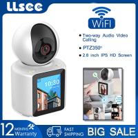 ราคา LLSEE 1080HD Bidirectional Video Wireless CCTV WIFI Camera One Click Video Call Indoor Home Automatic Tracking Baby Monitoring Camera 360 (20267975944)