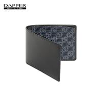 ราคา DAPPER กระเป๋าสตางค์ หนังแท้ DP Hexagon Monogram สีดำ (22028031307)