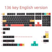 ราคา Metropolis Customized Keycaps Cherry Profile Dye Sub Keycap For GMK Cherry MX Switch 8 Mechanical Keyboard (15733736774)
