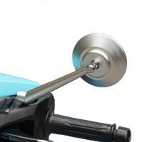 ราคา Rizoma รถจักรยานยนต์กระจกรอบอลูมิเนียม CNC (21479442095)