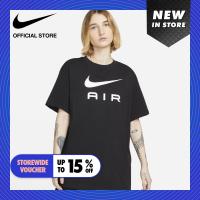 ราคา Nike Womens Air BF Tee Black ไนกี้ เสื้อยืดผู้หญิง Air BF สีดำ (21270786063)