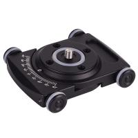ราคา Camera Rolling Slider Car Roller Aluminium Desktop Sliding Platform Video Track Rail Stabilizer for DSLR Cameras (22033006471)