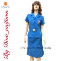 ราคา ชุดยุวกาชาดครู ชุดยุวกาชาดหญิง ชุดยุวะ พร้อมเข็มขัด (804918976)