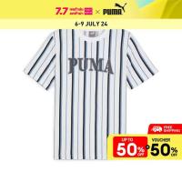 ราคา PUMA BASICS เสื้อยืดผู้ชาย PUMA SQUAD สีขาว APP 67897302 (21959904554)