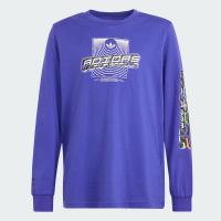 ราคา adidas ไลฟ์สไตล์ เสื้อยืดแขนยาวพิมพ์ลาย เด็ก สีม่วง IR9765 (21409991598)