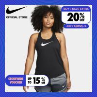 ราคา Nike Dri FIT Womens One Swoosh Running Tank Black ไนกี้ เสื้อกล้ามวิ่งผู้หญิง Dri FIT One Swoosh สีดำ (17037529955)