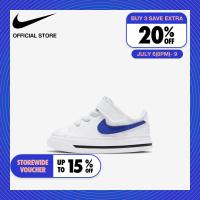 ราคา Nike Kids Court Legacy Shoes White ไนกี้ รองเท้าเด็ก Court Legacy สีขาว (17120558185)