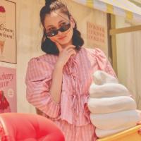 ราคา lookbooklookbook bowie top pink scott (22126720988)