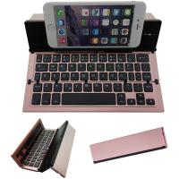 ราคา แป้นพิมพ์พับได้บลูทูธพับแป้นพิมพ์ไร้สายพร้อมกระเป๋าแบบพกพาขนาดอะลูมินัมอัลลอยที่อยู่อาศัยสำหรับiPad iPhoneอุปกรณ์AndroidและWindowsแท็บเล็ตแล็ปท็อปและสมาร์ทโฟน (2934814373)