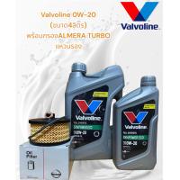 ราคา Valvoline Syn Power 0W 20 ใส้กรองเครื่องแท้ Nissan Almere Turbo 1 0 พร้อมแหวนรอง (22009579106)