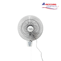 ราคา Accord Prevail WF 162 พัดลมติดผนัง 16 นิ้ว แบบ 1 เชือกดึง สีขาว (21342410057)