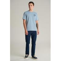 ราคา Mc jeans เสื้อยืดแขนสั้นผู้ชาย คอกลม สีฟ้าอ่อน MTSZC06 (21857988746)