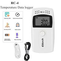 ราคา RC 4HC USB Temp Data Logger เครื่องบันทึกอุณหภูมิ ความชื้นความแม่นยำสูงเครื่องวัดอุณหภูมิดิจิตอลเครื่องวัดความชื้นสัมพัทธ์ (21899448841)