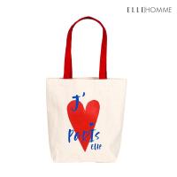 ราคา ELLE HOMME BAG กระเป๋าช้อปปิ้ง ผ้าแคนวาส สกรีนโลโก้ ELLE H8H001 (21378770886)