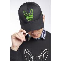 ราคา ESP หมวกแก๊ปลายเฟรนช์ชี่ ผู้ชาย สีดำ Frenchie Baseball Cap 03928 (21337660121)