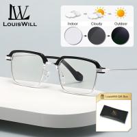ราคา แว่นตา LouisWill สไตล์วินเทจครึ่งขอบแฟชั่นกึ่งกรอบแว่นตาป้องกันแสงสีฟ้าแว่นตาใสเลนส์แว่นตาป้องกันความเมื่อยล้าและป้องกันยูวีแว่นตาป้องกันแสงสีฟ้าเลนส์แว่นตานิรภัยตา (22157919550)