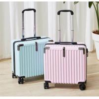 ราคา กระเป๋าเดินทาง18นิ้ว กระเป๋าเดินทางล้อลาก Trolley Bag กรอบอลูมิเนียม วัสดุPC ล้อที่ถอดได้ กรณีรถเข็นแฟชั่น Suitcase (22105844329)