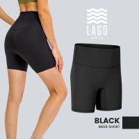 ราคา LAGO Biker Short Black สีดำ กางเกงออกกำลังกาย กางเกงกีฬา ขาสั้น สีดำ (16722900758)