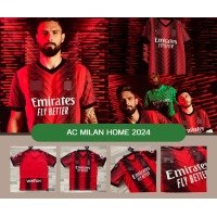 ราคา Official เสื้อฟุตบอล เอซี มิลาน ชุดเหย้า ฤดูกาล 2023 2024 เกรดแฟนบอล AC MILAN Home 2023 2024 FAN VERSION (21956915966)
